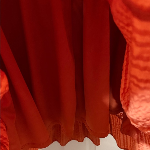 Torrid Orange Puff Sleeve Dress - Picture 7 of 7